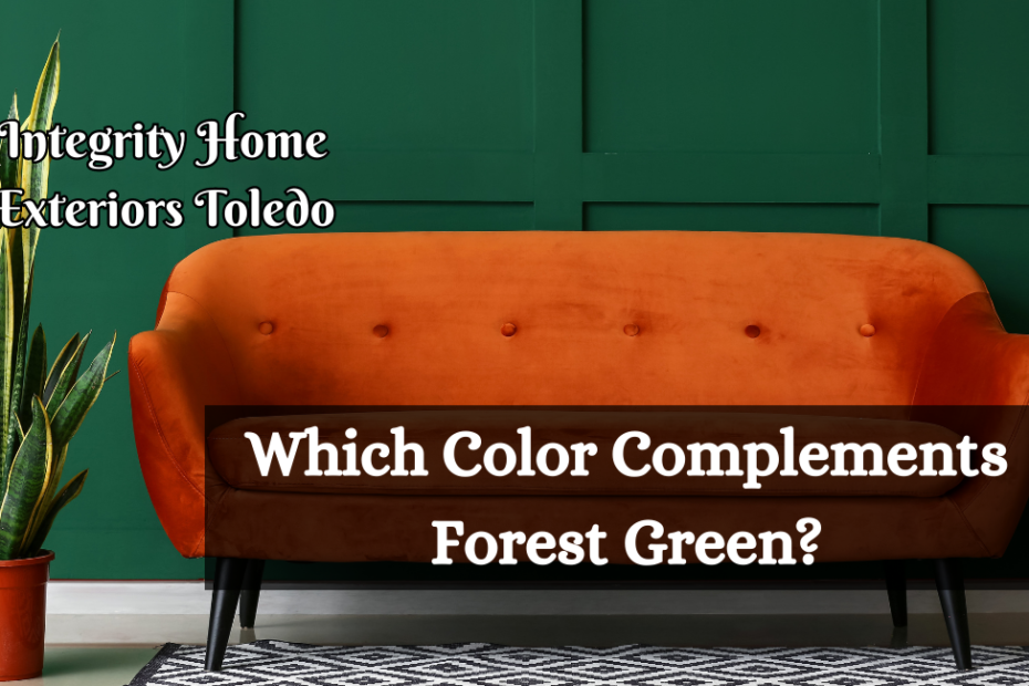 Which Color Complements Forest Green?